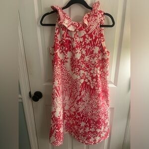 Tuckernuck Pink and Cream Floral Mini Dress